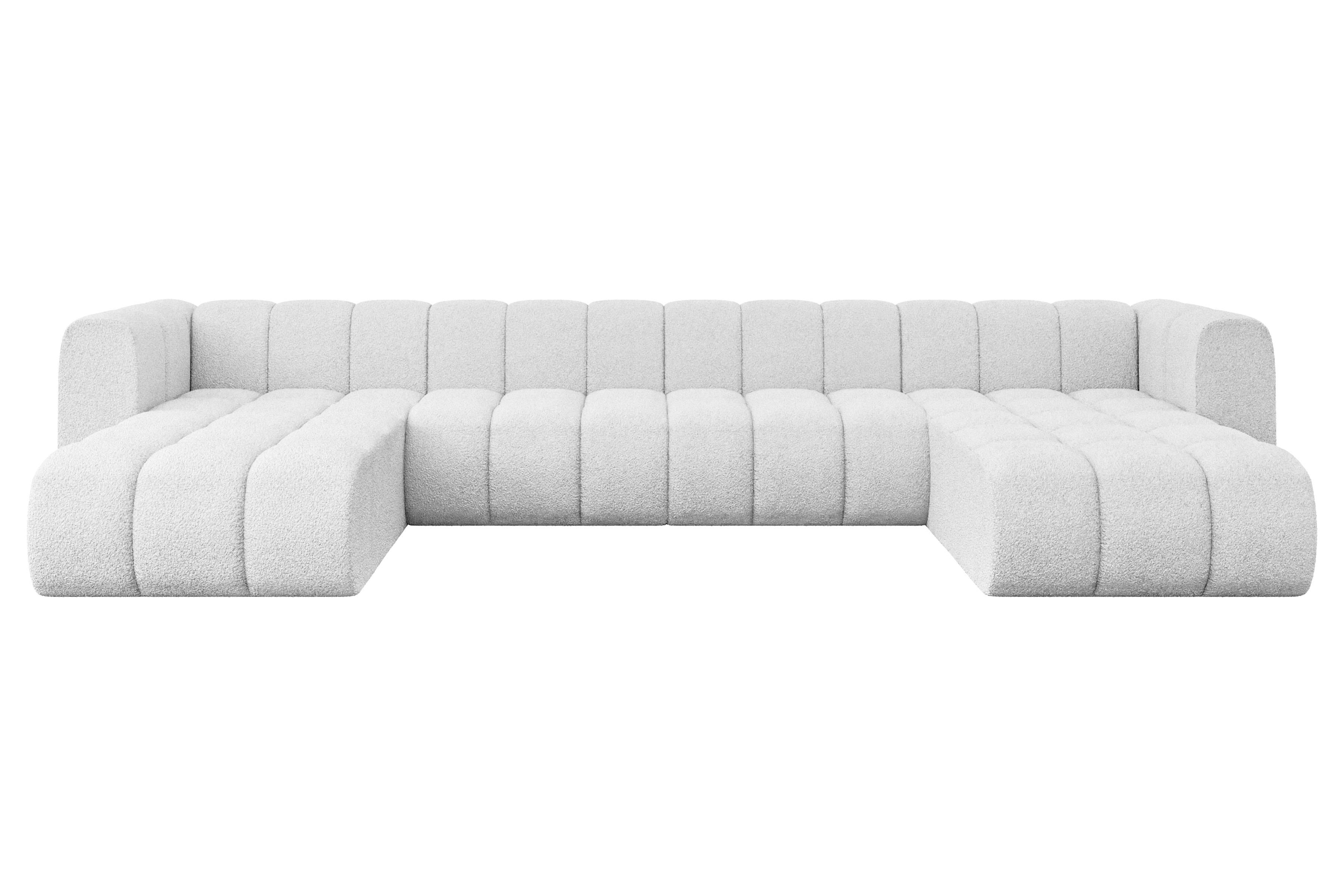 wohnli-moebel-suche-800001616978 Wohnli Möbelsuche - WOHNLANDSCHAFT modulares Sofa Joren-U2 - 410x177x70 cm Weiß