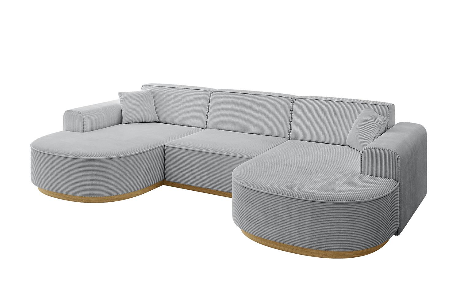 wohnli-moebel-suche-800001616981 Wohnli Möbelsuche - WOHNLANDSCHAFT MARI-U1-v2 - 303x171x83 cm Grau Cord
