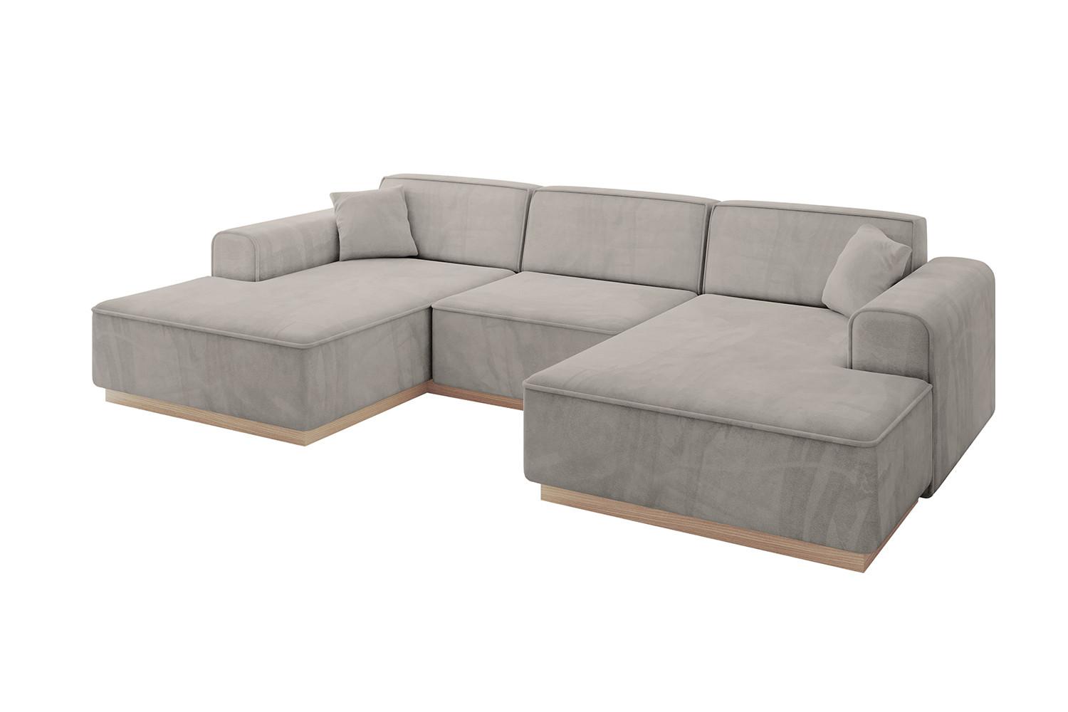 wohnli-moebel-suche-800001617084 Wohnli Möbelsuche - WOHNLANDSCHAFT IREA-U1 - 303x171x83 cm Hellbraun