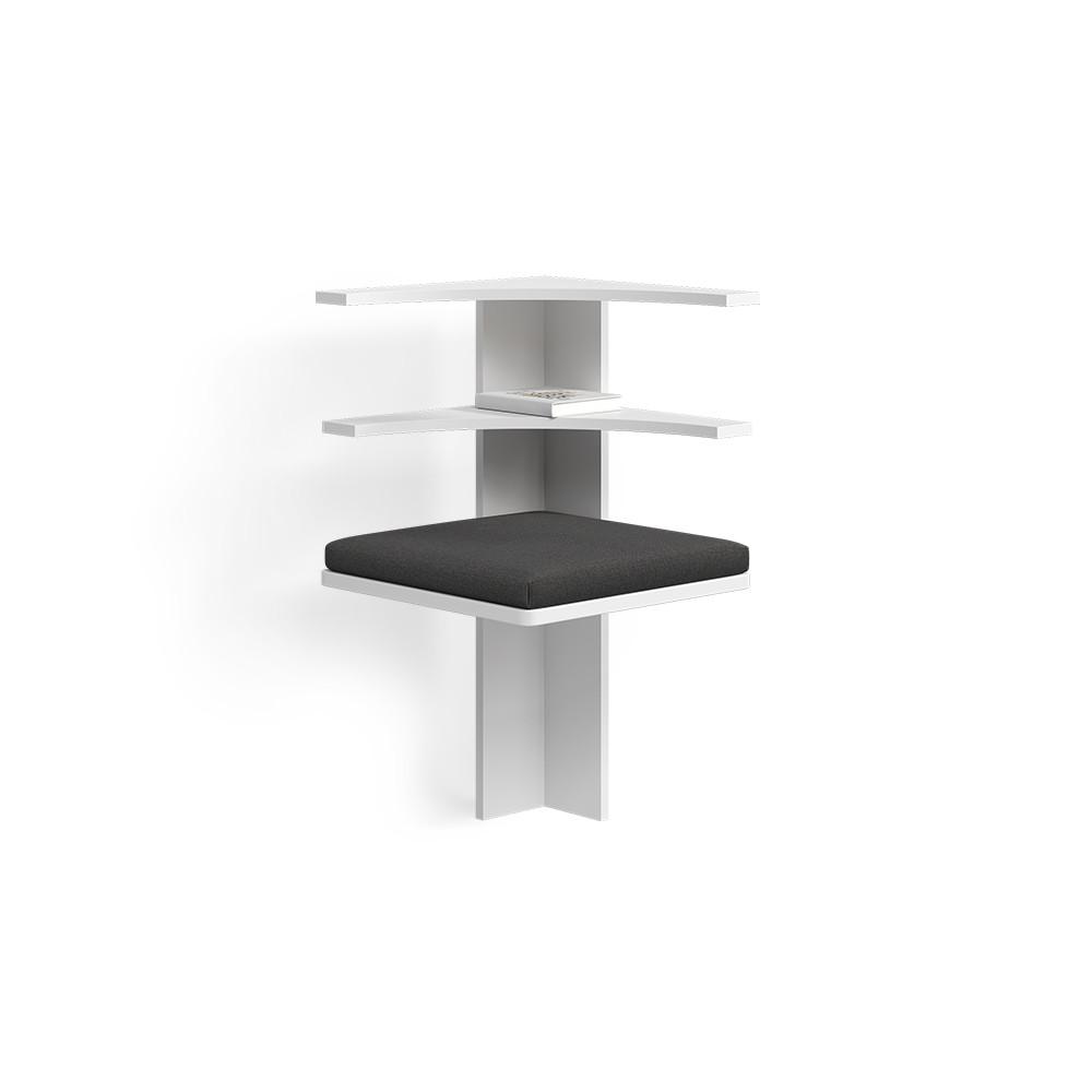 Wohnli Möbelsuche - ESSZIMMER-ECKBANK Tiberio Weiß 43.5 x 43.5 cm