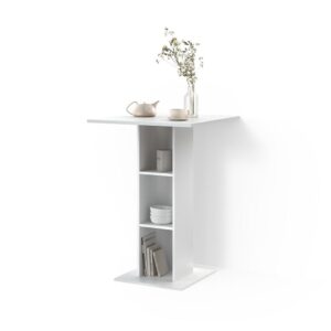 Wohnli Möbelsuche - BARTISCH Regusa Weiß 75 x 75 cm