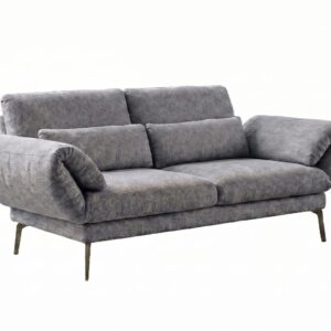 Wohnli Möbelsuche - SOFA HOLLY Grau Flachgewebe