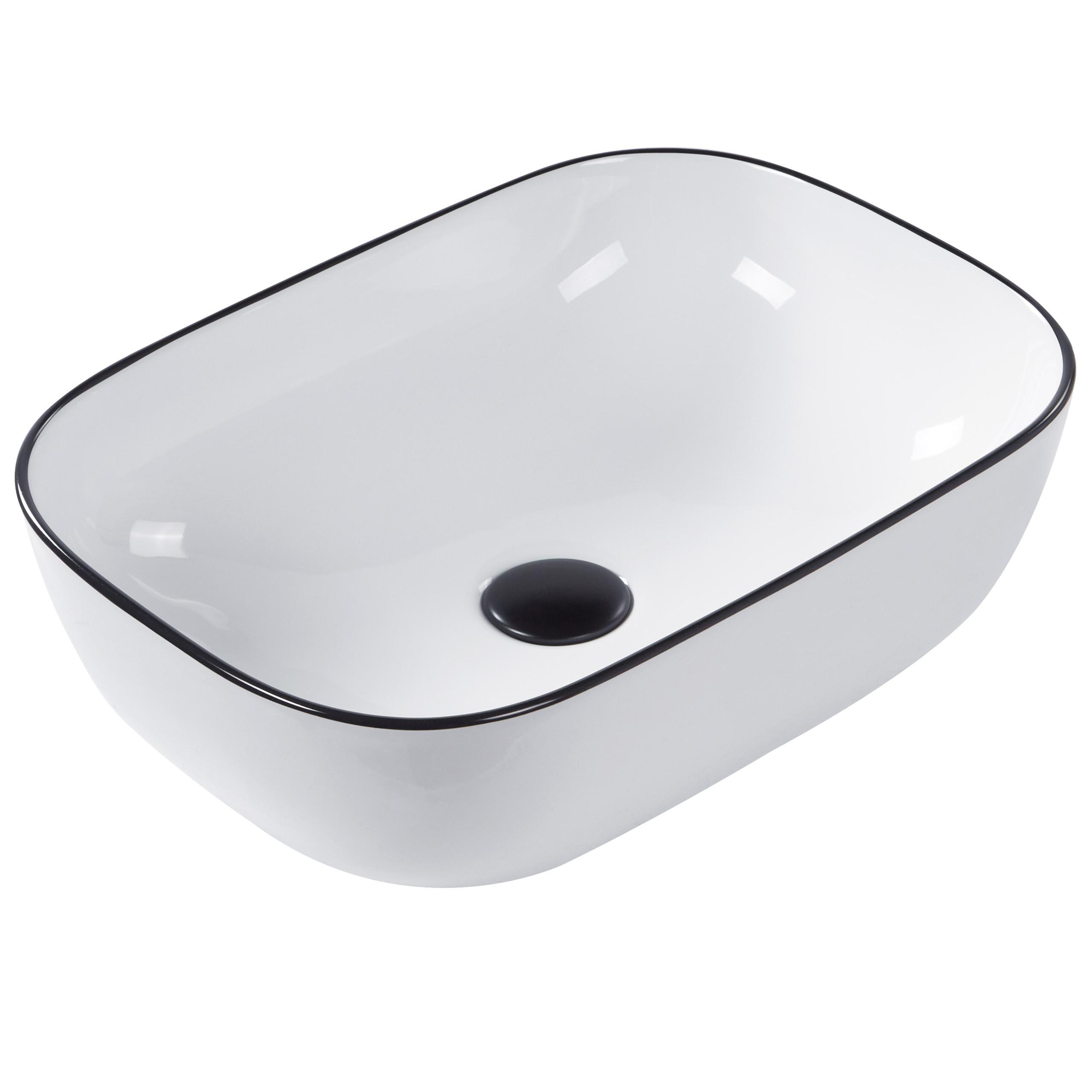 wohnli-moebel-suche-800001633996 Wohnli Möbelsuche - AUFSATZWASCHBECKEN 46/33 cm Weiß Xert