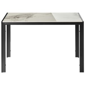wohnli-moebel-suche-800001634528-1 ESSTISCH Weißer Marmor 120/70 cm Clarence Keramik Beliani Möbel > Tische > Esstische Weiß