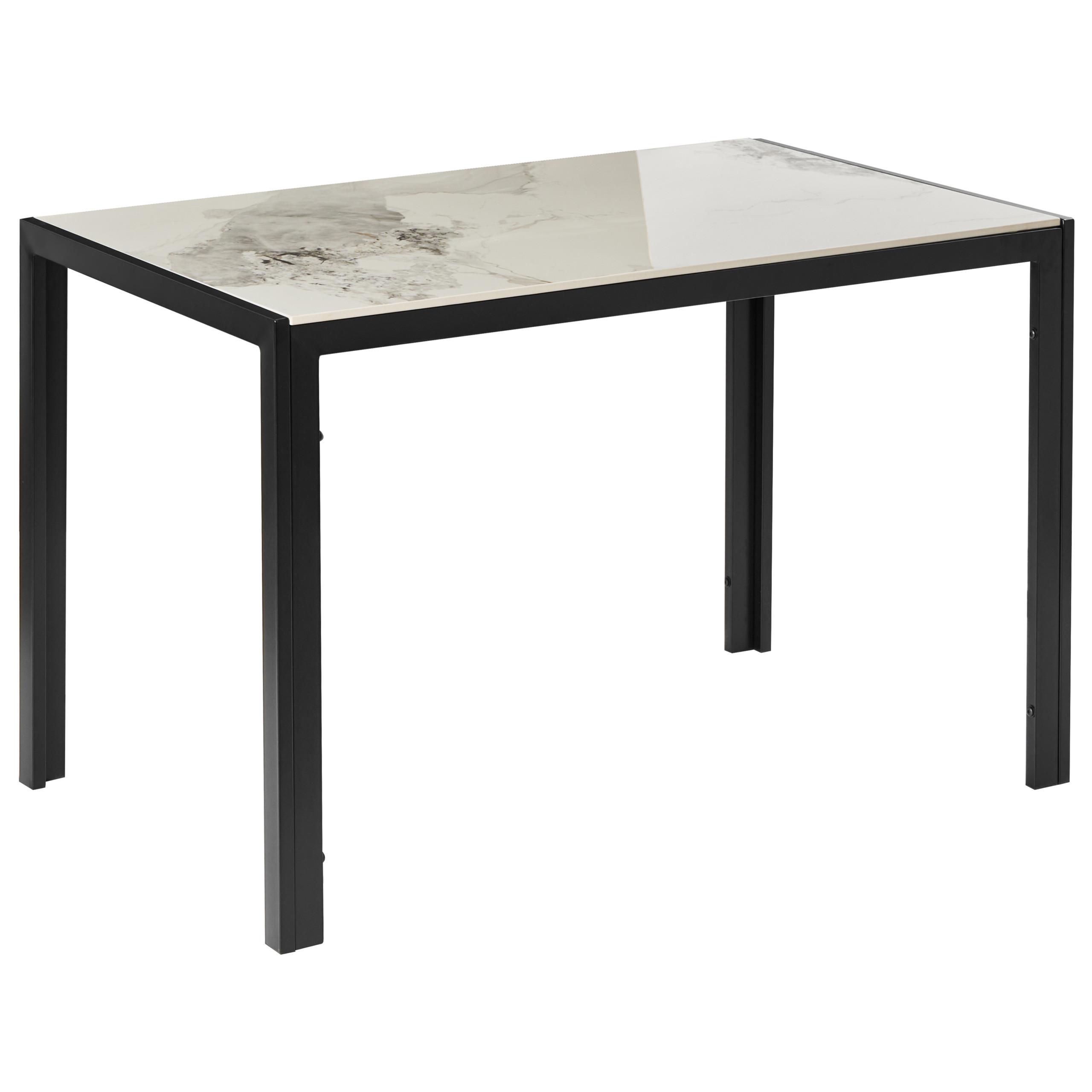 wohnli-moebel-suche-800001634528 Wohnli Möbelsuche - ESSTISCH Weißer Marmor 120/70 cm Clarence