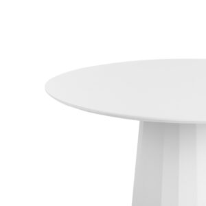 ESSTISCH Weiß 100 /100 cm Plato Metall Beliani Möbel > Tische > Esstische Weiß