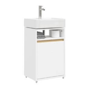 Wohnli Möbelsuche - WASCHBECKENUNTERSCHRANK Schmal mit U-Aussparung 40x60x30cm
