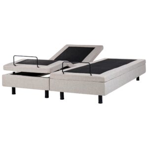 wohnli-moebel-suche-800001649308 Wohnli Möbelsuche - POLSTERBETT Verstellbar 180/200 cm Beige Duke
