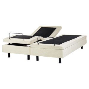 wohnli-moebel-suche-800001649314 Wohnli Möbelsuche - POLSTERBETT Verstellbar 160/200 cm Beige Duke II