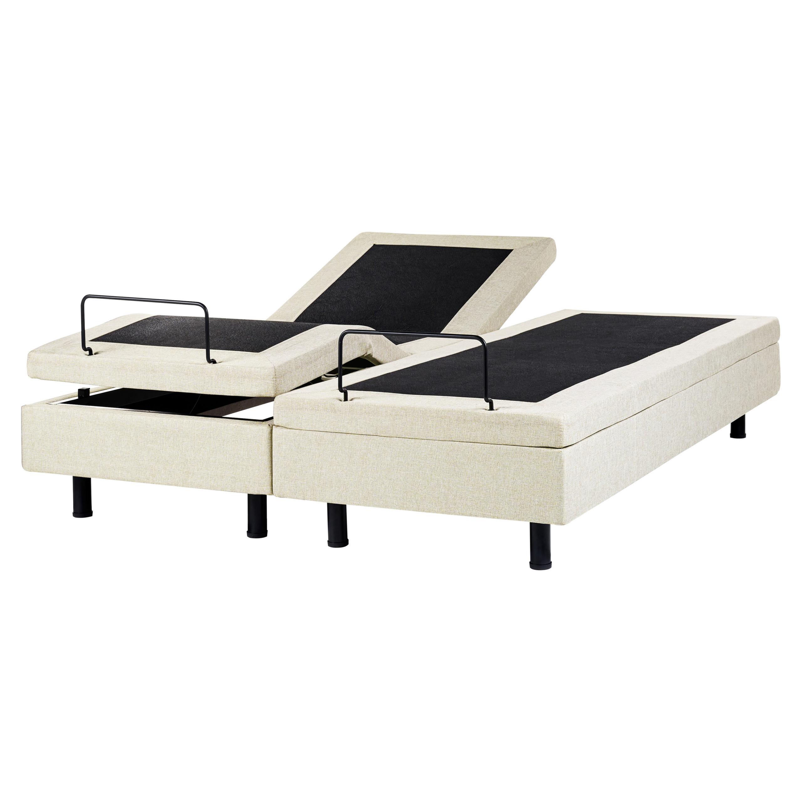 Wohnli Möbelsuche - POLSTERBETT Verstellbar 160/200 cm Beige Duke II