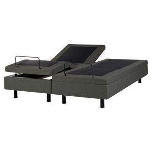wohnli-moebel-suche-800001649321 Wohnli Möbelsuche - POLSTERBETT Verstellbar 160/200 cm Dunkelgrau Duke II