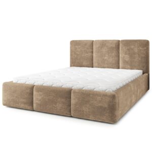 wohnli-moebel-suche-800001666924 Wohnli Möbelsuche - POLSTERBETT MORENA LM 200x200 cm mit Bettkästen - Beige
