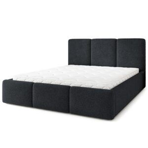 wohnli-moebel-suche-800001666996 Wohnli Möbelsuche - POLSTERBETT MORENA Q 140x200 cm mit Bettkästen - Schwarz