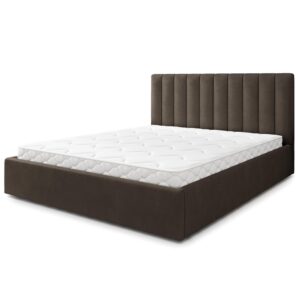 Wohnli Möbelsuche - POLSTERBETT DEMERA MGV 140x200 cm mit Bettkästen - Braun