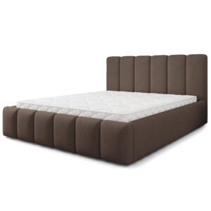 Wohnli Möbelsuche - POLSTERBETT ATTORA SR 120x200 cm mit Bettkästen - Braun