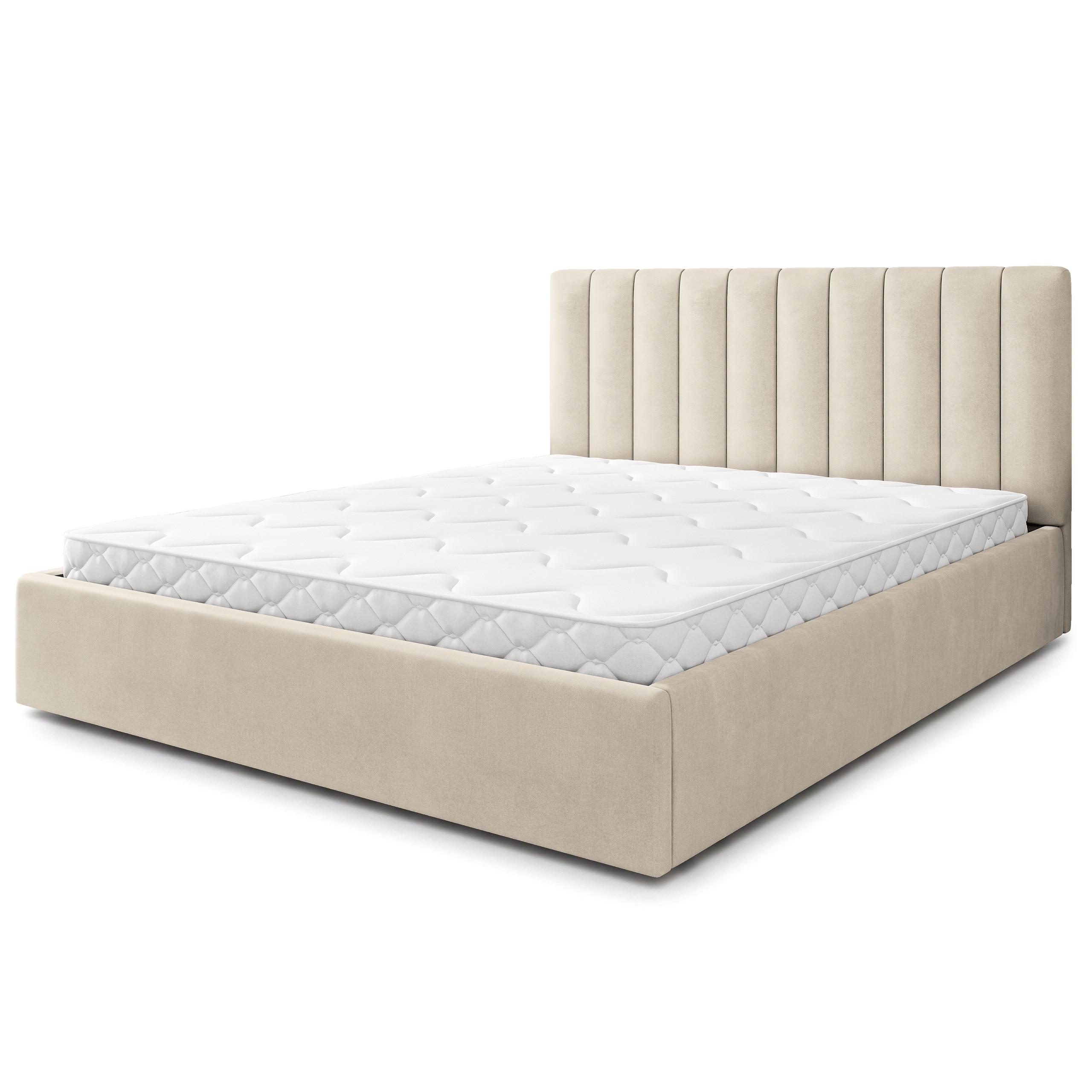 wohnli-moebel-suche-800001667174 Wohnli Möbelsuche - POLSTERBETT DEMERA MGV 120x200 cm mit Bettkästen - Beige