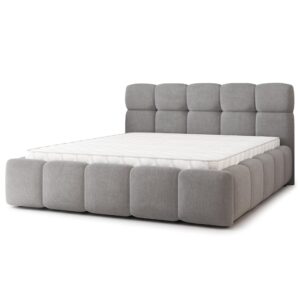 wohnli-moebel-suche-800001667234 Wohnli Möbelsuche - POLSTERBETT FARU SR 200x200 cm mit Bettkästen - Grau