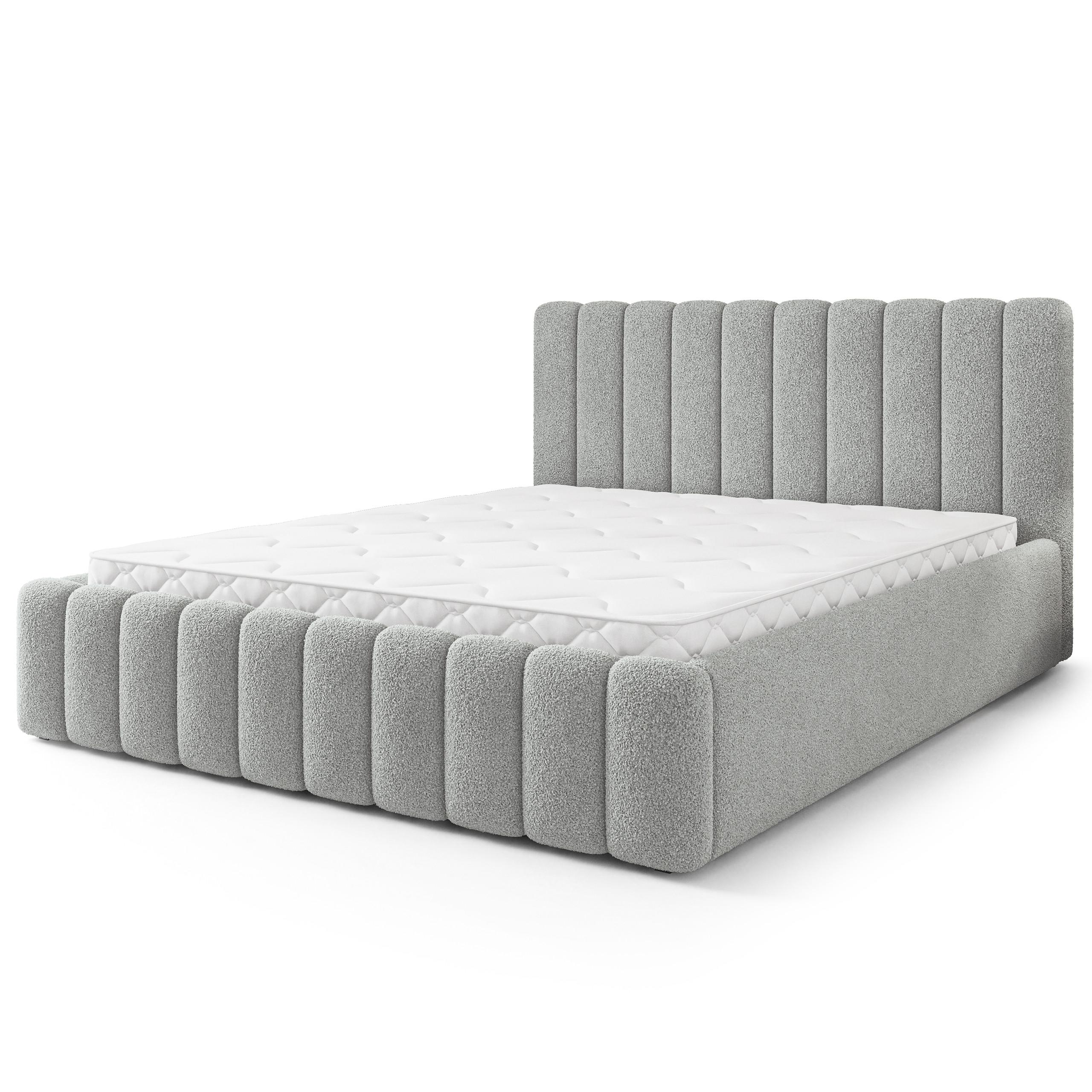 wohnli-moebel-suche-800001667281 Wohnli Möbelsuche - POLSTERBETT DINESE Q 140x200 cm mit Bettkästen - Hellgrau
