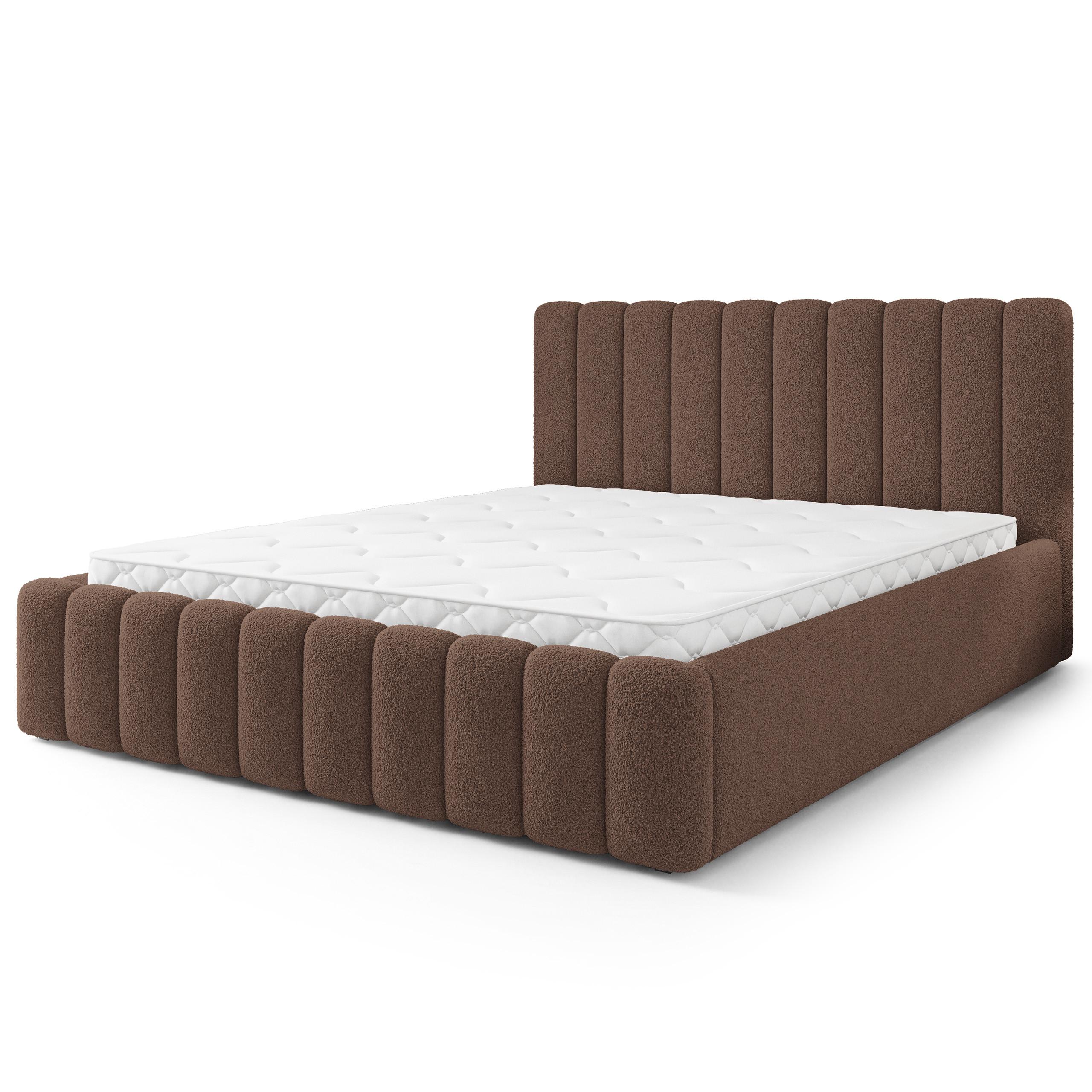 wohnli-moebel-suche-800001667285 Wohnli Möbelsuche - POLSTERBETT DINESE Q 140x200 cm mit Bettkästen - Braun