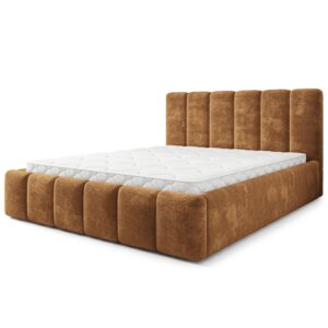 wohnli-moebel-suche-800001667320 Wohnli Möbelsuche - POLSTERBETT ATTORA LM 200x200 cm mit Bettkästen - Hellbraun