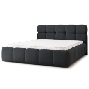 wohnli-moebel-suche-800001667322 Wohnli Möbelsuche - POLSTERBETT FARU SR 180x200 cm mit Bettkästen - Schwarz