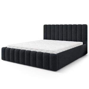 wohnli-moebel-suche-800001667327 Wohnli Möbelsuche - POLSTERBETT DINESE Q 120x200 cm mit Bettkästen - Schwarz