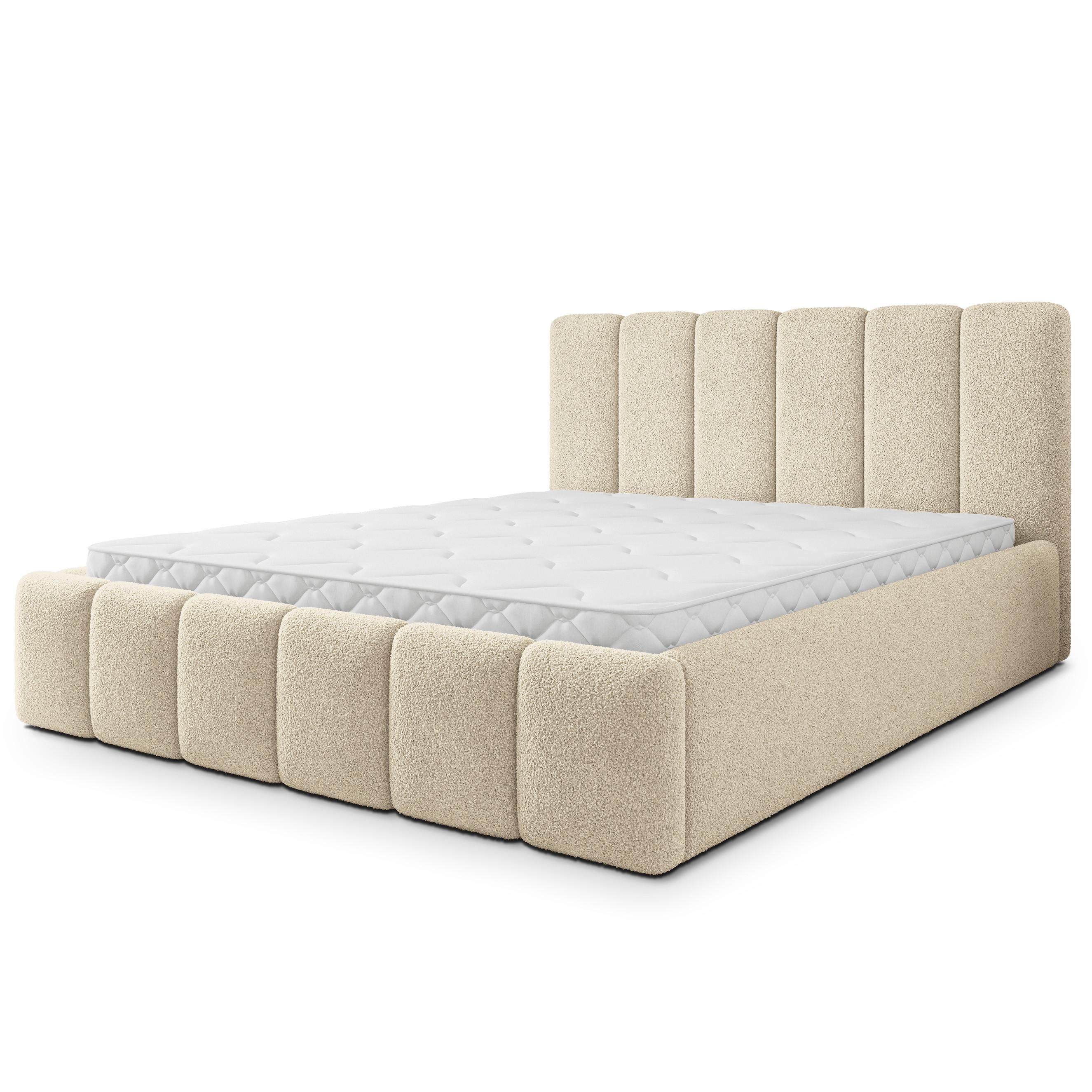 wohnli-moebel-suche-800001667359 Wohnli Möbelsuche - POLSTERBETT ATTORA Q 160x200 cm mit Bettkästen - Creme