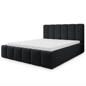 Wohnli Möbelsuche - POLSTERBETT ATTORA Q 180x200 cm mit Bettkästen - Schwarz