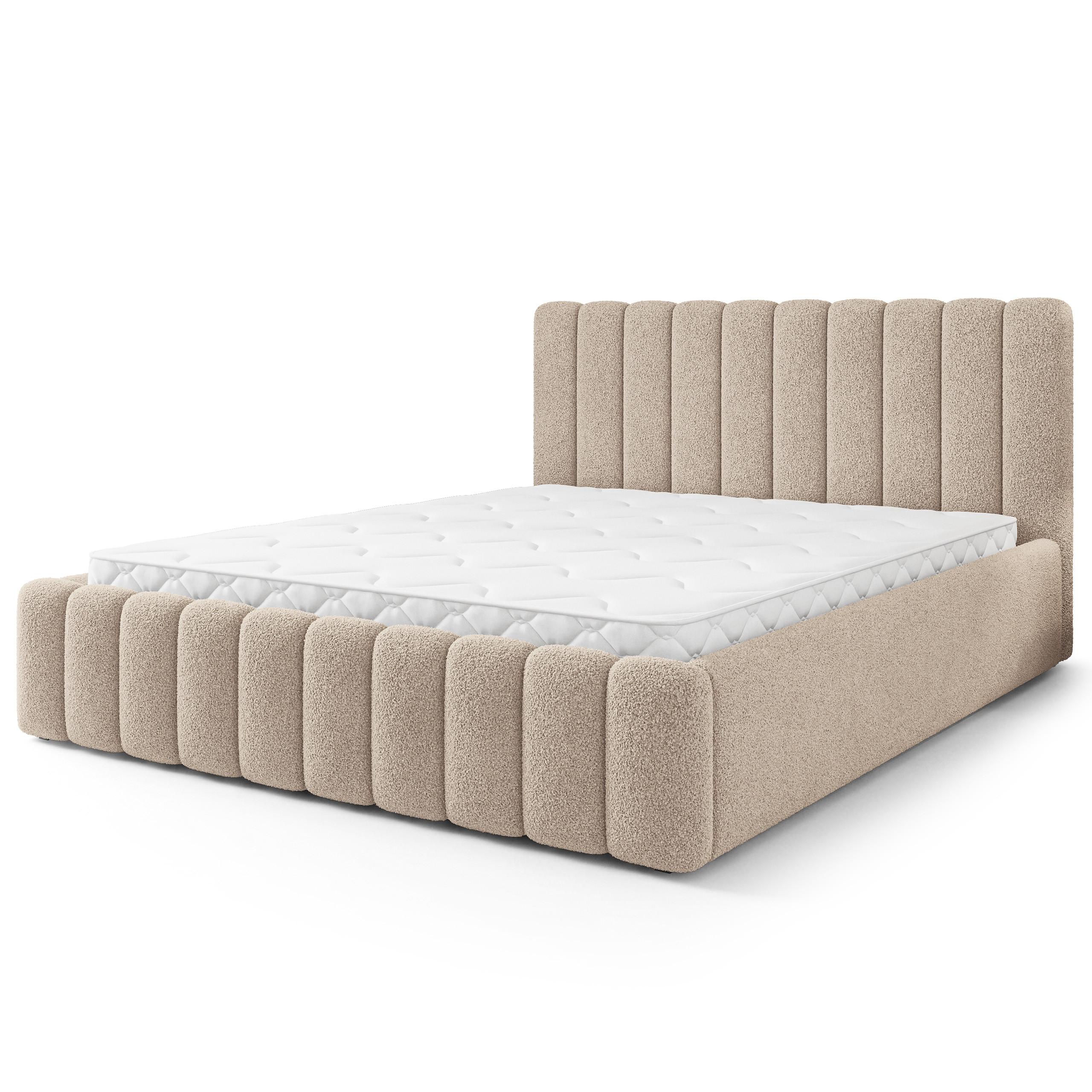 wohnli-moebel-suche-800001667378 Wohnli Möbelsuche - POLSTERBETT DINESE Q 160x200 cm mit Bettkästen - Beige
