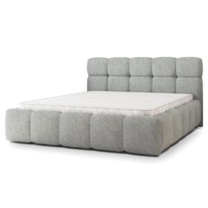 wohnli-moebel-suche-800001667439 Wohnli Möbelsuche - POLSTERBETT FARU Q 200x200 cm mit Bettkästen - Hellgrau