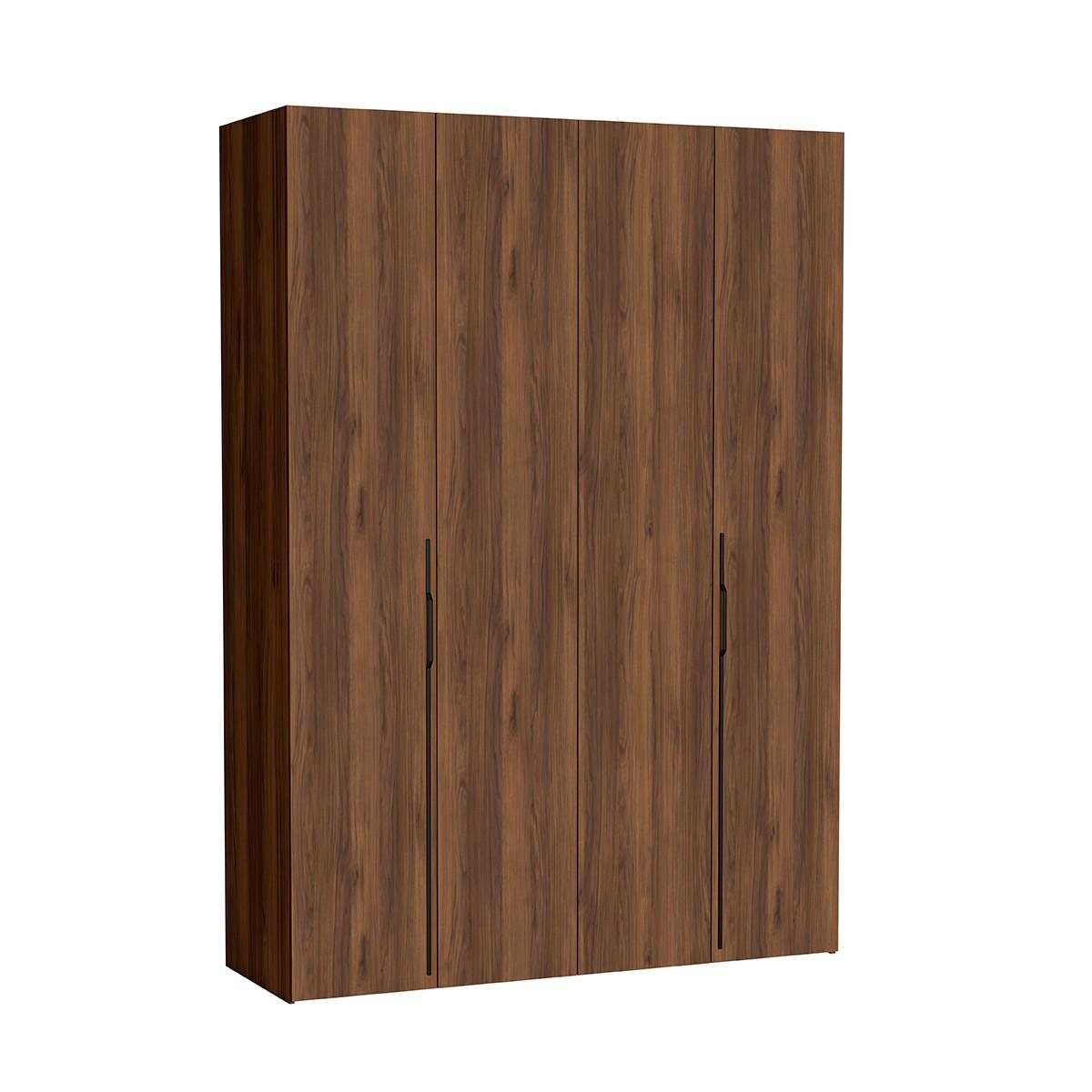 wohnli-moebel-suche-800001667812 Wohnli Möbelsuche - DREHTÜRENSCHRANK ANCONA 170/240/58cm 4-türig Braun