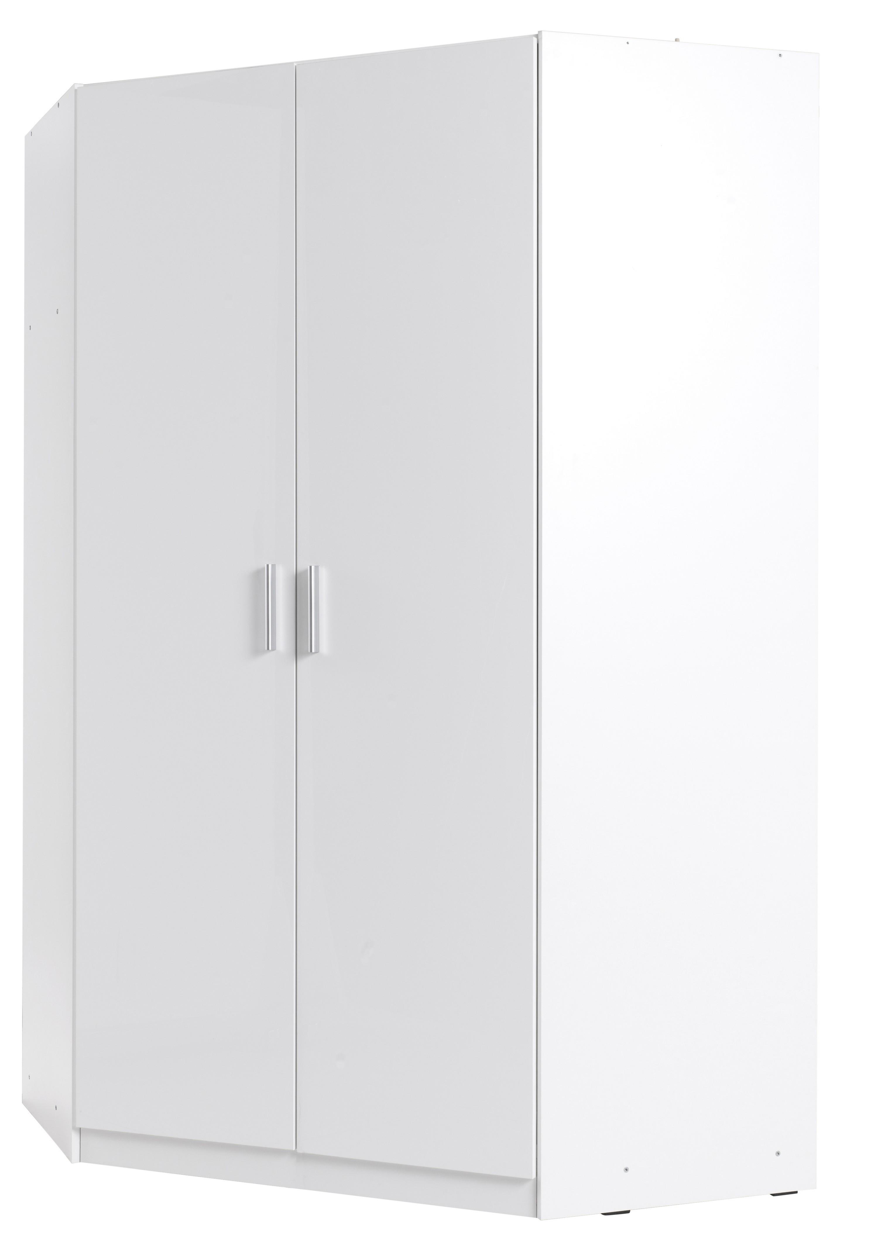 wohnli-moebel-suche-800001667876 Wohnli Möbelsuche - DREHTÜRENSCHRANK LUGERN 117/197/117cm 2-türig Weiß