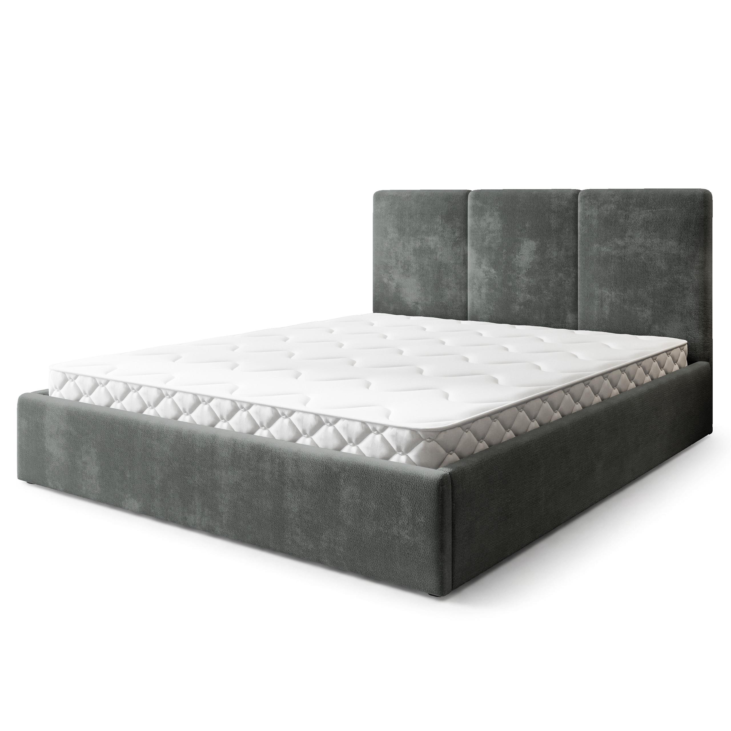 wohnli-moebel-suche-800001668063 Wohnli Möbelsuche - POLSTERBETT AZURI 180x200 cm mit Bettkästen - Grau