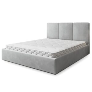 wohnli-moebel-suche-800001668341 Wohnli Möbelsuche - POLSTERBETT AZURI 140x200 cm mit Bettkästen - Hellgrau