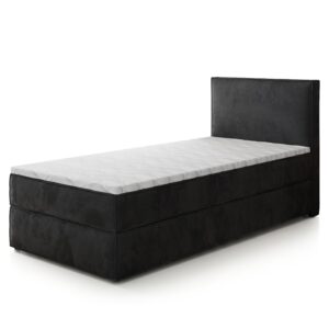 wohnli-moebel-suche-800001668418 Wohnli Möbelsuche - BOXBETT PELLIO 80x200 cm mit Matratze und Topper - Schwarz
