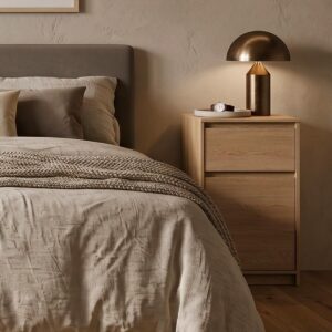 wohnli-moebel-suche-800001668977-1 NACHTTISCH Beck Holz Holzwerkstoff Petits-meubles Möbel > Kommoden & Schubladenschränke > Nachttische Braun
