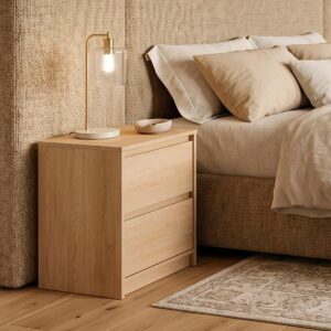 wohnli-moebel-suche-800001668983-1 NACHTTISCH Beck Holz Holzwerkstoff Petits-meubles Möbel > Kommoden & Schubladenschränke > Nachttische Braun