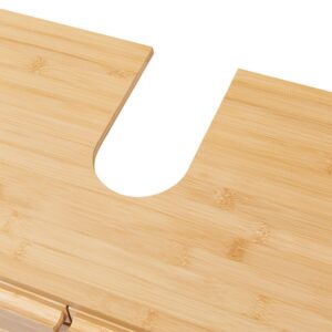 WASCHBECKENUNTERSCHRANK Epind Holz [en.casa] Möbel > Schränke > Badezimmerschränke > Waschbeckenunterschränke Braun