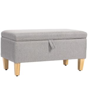 wohnli-moebel-suche-800001672132 Wohnli Möbelsuche - TRUHENBANK Polyester Schaumstoff Hellgrau