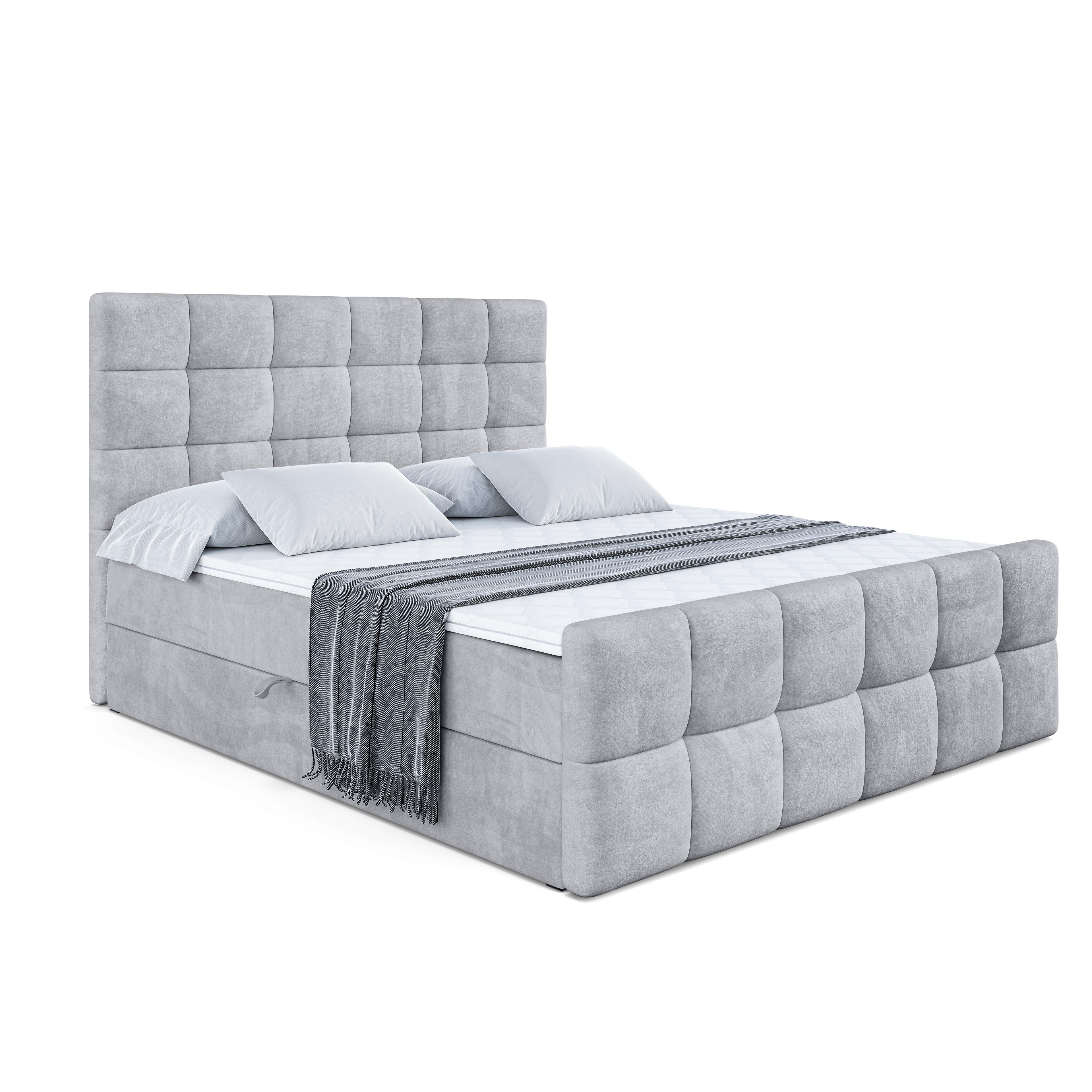 wohnli-moebel-suche-800001692407 Wohnli Möbelsuche - BOXBETT BRUGO-Z - 140 x 200 - H3 - Hellgrau