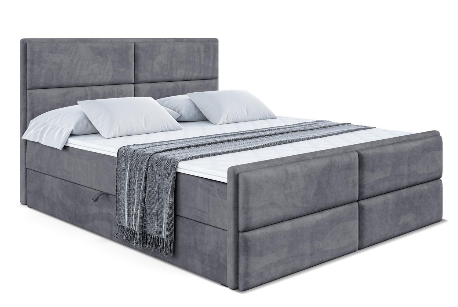 wohnli-moebel-suche-800001692542 Wohnli Möbelsuche - BOXBETT AURA-Z - 140 x 200 - H3 - Dunkelgrau