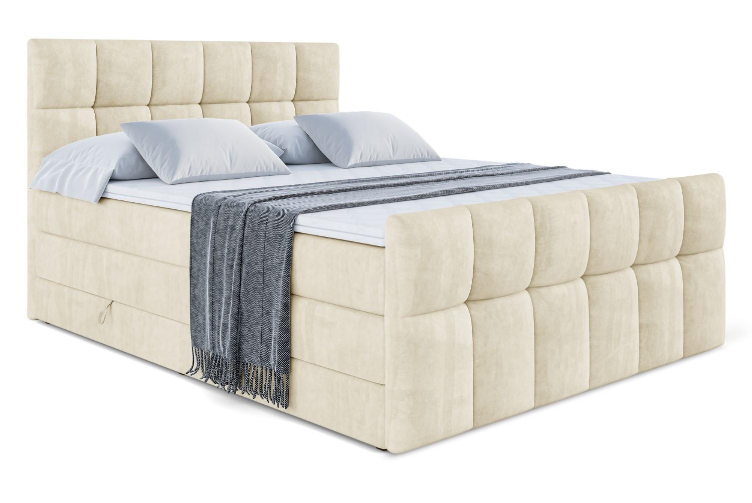 wohnli-moebel-suche-800001692645 Wohnli Möbelsuche - BOXSPRINGBETT RICAR-Z KING - 200 x 200 - H3/H4 - Beige