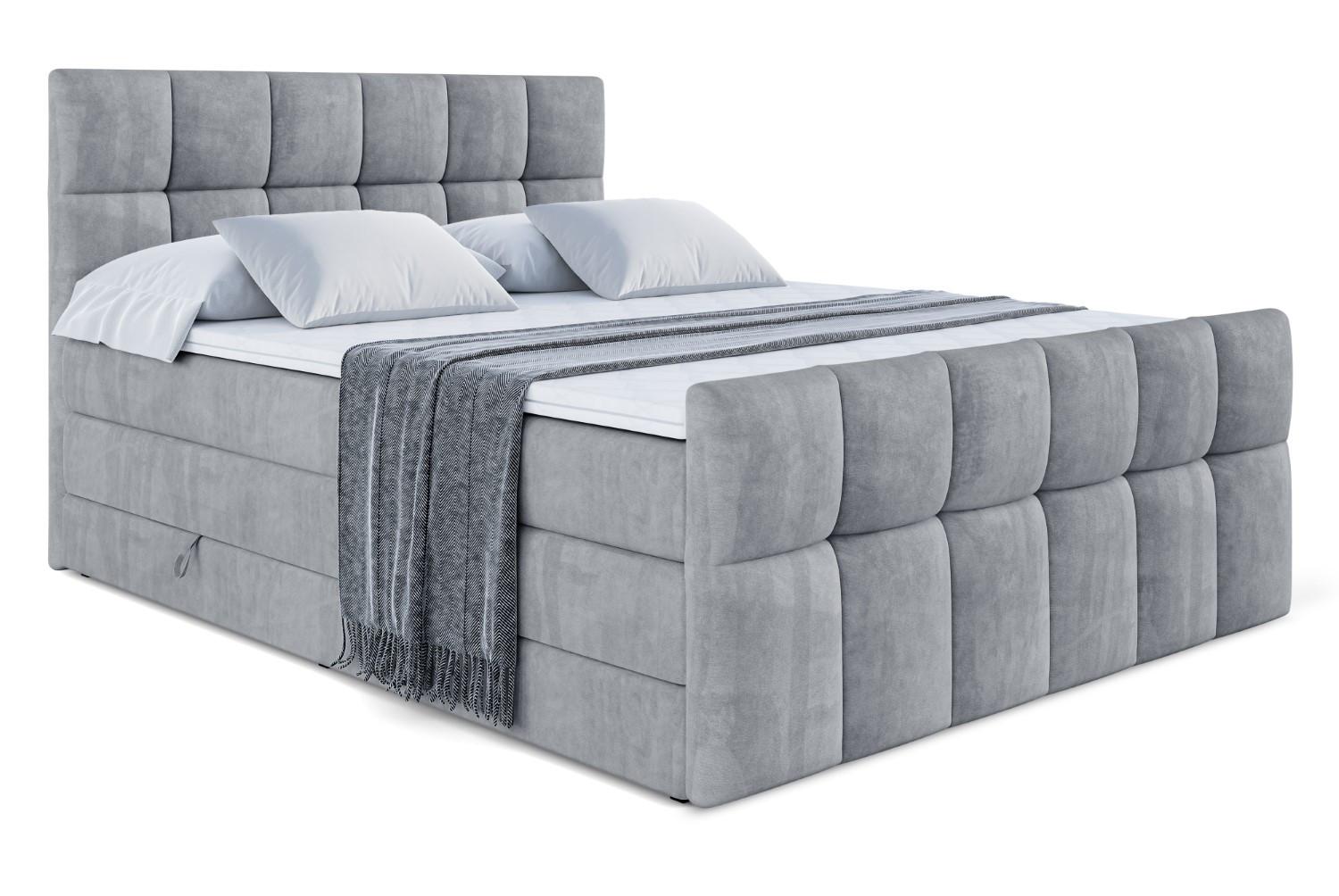 wohnli-moebel-suche-800001692693 Wohnli Möbelsuche - BOXSPRINGBETT RICAR-Z KING - 120 x 200 - H3/H4 - Grau