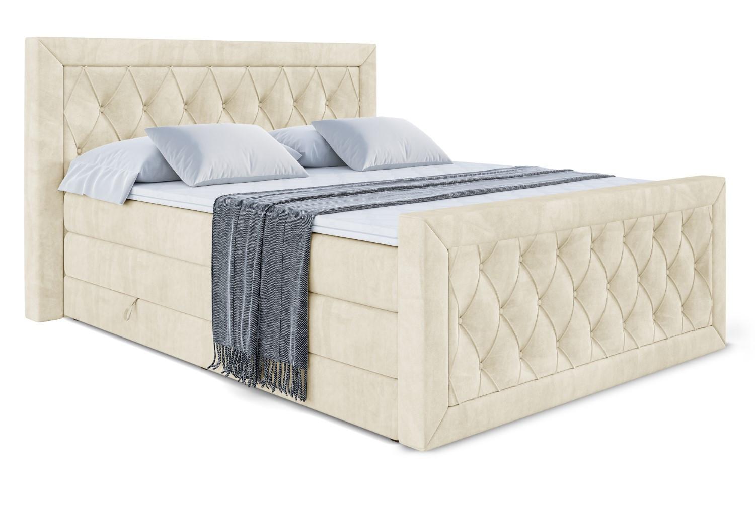 wohnli-moebel-suche-800001692755 Wohnli Möbelsuche - BOXSPRINGBETT NOEL-Z KING - 200 x 200 - H3/H4 - Beige