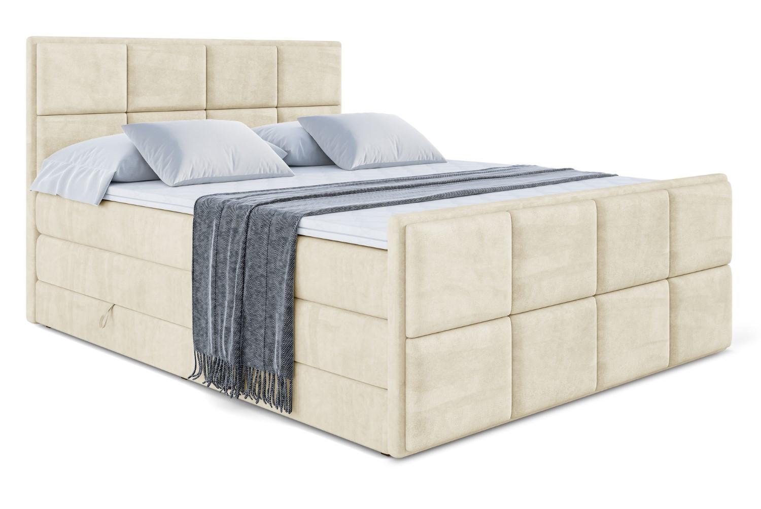 wohnli-moebel-suche-800001692798 Wohnli Möbelsuche - BOXSPRINGBETT NOVA-Z KING - 200 x 200 - H3/H4 - Beige