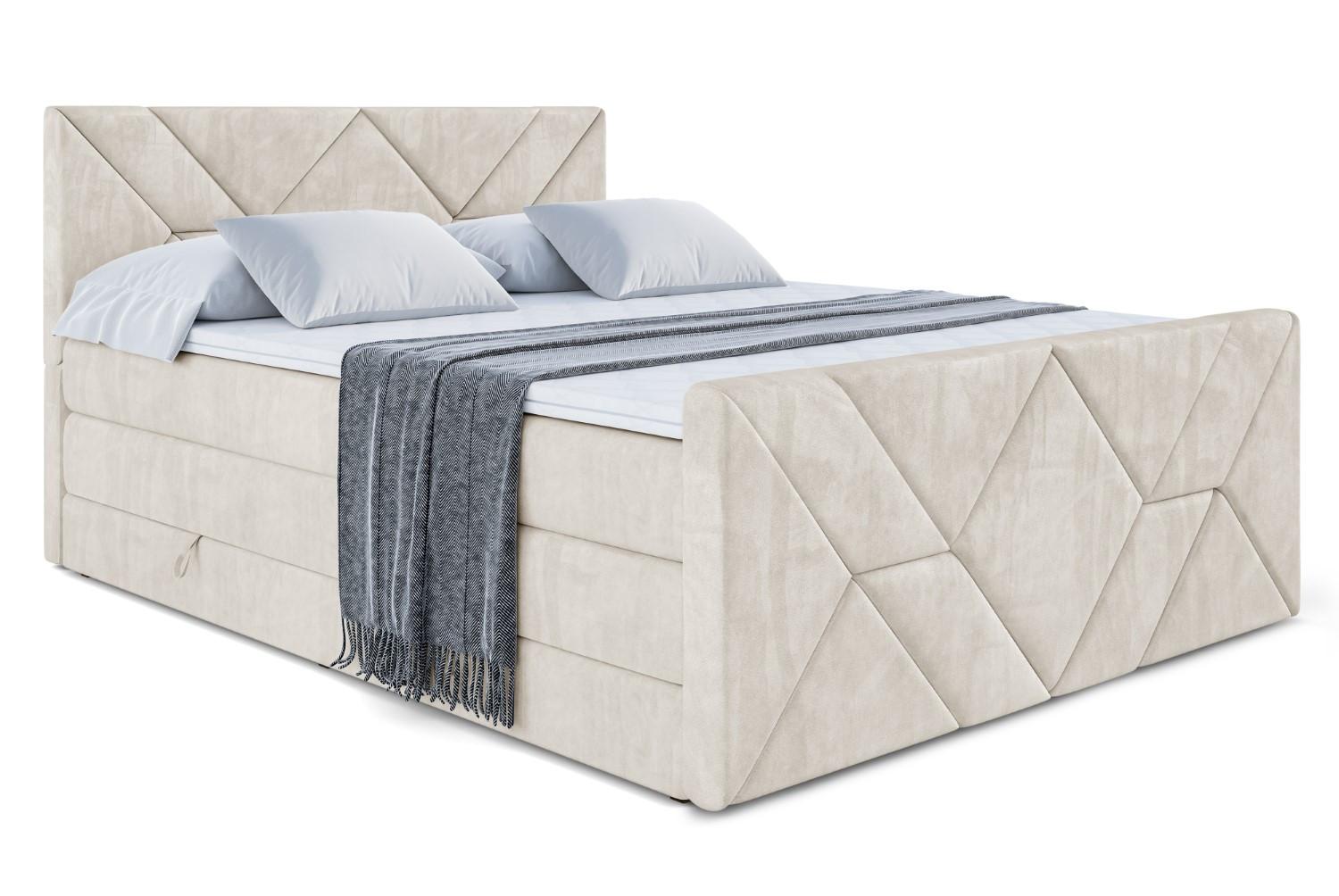 wohnli-moebel-suche-800001692838 Wohnli Möbelsuche - BOXSPRINGBETT BARWA-Z KING - 140x200 - H3/H4 - Creme