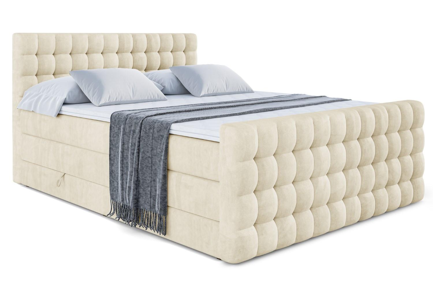 wohnli-moebel-suche-800001692896 Wohnli Möbelsuche - BOXSPRINGBETT VIONE-Z KING - 160 x 200 - H3/H4 - Beige