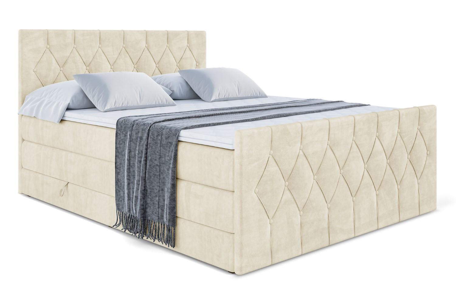 wohnli-moebel-suche-800001692975 Wohnli Möbelsuche - BOXSPRINGBETT VELANTO-Z KING - 160 x 200 - H3/H4 - Beige