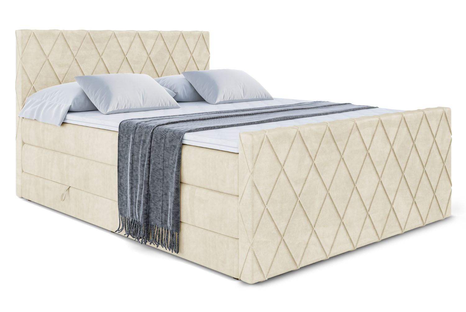 wohnli-moebel-suche-800001693120 Wohnli Möbelsuche - BOXSPRINGBETT LEPARO-Z KING - 200 x 200 - H3/H4 - Beige
