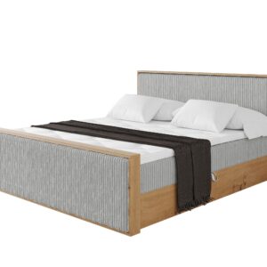 Wohnli Möbelsuche - BOXBETT LOLLI9 -Z 140x200 - H3 Grau